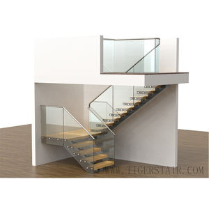 <span class=keywords><strong>Escalier</strong></span> commercial rentable Garde-corps <span class=keywords><strong>en</strong></span> acier inoxydable Bande de roulement <span class=keywords><strong>en</strong></span> acier au carbone Finition granit Utilisation Mono Stringer <span class=keywords><strong>Escalier</strong></span> - Product Image 6