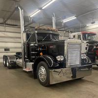 Système d'échappement en acier inoxydable poli de 7 pouces, ensemble de cheminées d'échappement courbes West Coast chromées pour Peterbilt