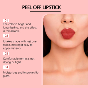 <span class=keywords><strong>ล</strong></span>ิปสติก Eelhope Peel-Off Lip Glaze ติดทนนาน ไม่ติดแก้ว บำรุงริมฝีปากชุ่มชื้น - Product Image 5