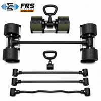 FRS CE RoHS Vente en gros d'équipements de musculation pour salle de sport, ensemble d'haltères réglables pour exercices de fitness, haltères de 10 à 100 kg, équipement de salle de sport