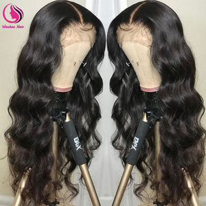 13x4 Transparente HD Body Wave Rohhaar Perücke Echthaar Spitze vorne Leimlose Perücke Spitze Frontal Rohe Vietnam esische Echthaar Perücke - Product Image 3