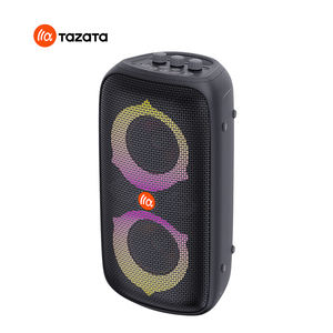 Altavoces Inalámbricos TAZATA, Gran Éxito de Ventas, Resistentes al Agua IPX4, Portátiles, TWS, Bluetooth, 80W, con Luces RGB de Colores para Fiestas - Product Image 4