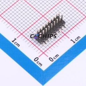 XDZ127-2-09-S-1.0-G1 Pin Header SMD,P=1.27mm Connector 2x9P 1.27mm Pin Header Vertical Mount - Product Image 1