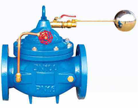 Vanne à flotteur à raccordement par bride, actionnement manuel, vanne d'alimentation en eau automatique, port de 4 pouces, pression de 10-20 MPa