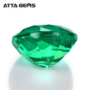 มรกตแซมเบียแบบไฮโดรเทอร์มอลขนาดเล็ก 1.1 มม.-2 มม. ราคา มรกตแซมเบียทรงกลมเจียระไนแบบมรกต ผลิตในห้องปฏิบัติการ - Product Image 3