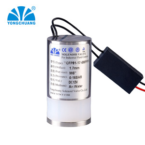 Yongchuang Solenoid Valve YCFP81 M6 DC24V Acid Resistant For Industrial Fluid Control - Product Image 2