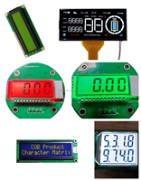 Equipo de fitness STN Pantalla LCD Medidor de presión digital Retroiluminación roja/Verde Controlador tipo COG IC ST7789 Módulos LCD