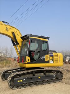 Excavadora de cadenas pequeña Komatsu PC160 usada en buen estado, año 2023, 16 toneladas de peso, con motor original y pocas horas de uso. - Product Image 4
