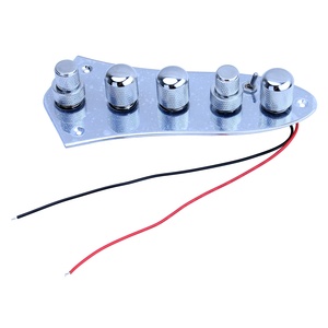 Placa de Control Precableada para Bajo Eléctrico con Pastillas Activas y Arnés de Cableado para <span class=keywords><strong>Jazz</strong></span> <span class=keywords><strong>Bass</strong></span> - Product Image 3