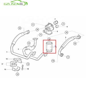 Filtre à huile pour moteur de voiture pour <span class=keywords><strong>Lamborghini</strong></span> <span class=keywords><strong>AVENTADOR</strong></span> LP700 750 Murcielago Diable OEM 07M115561B - Product Image 6