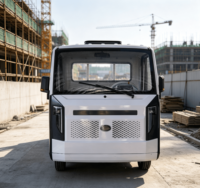 Mini camionnette électrique à cabine fermée, homologuée EEC COC, 4 roues, robuste, 2000W, avec benne en acier.