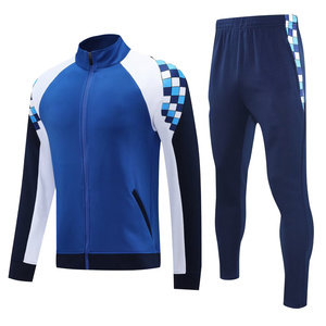 Fútbol España Club Traje Nuevo Diseño Venta al por mayor Manga Larga Fútbol Chándal <span class=keywords><strong>Argentina</strong></span> Fútbol Chaqueta Fútbol Entrenamiento Chaqueta - Product Image 3