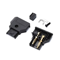 Conector de Alimentación Dtap de 2 Pines Macho/Hembra para Bicicleta Eléctrica y Batería de Cámara Anton Bauer
