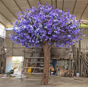 Alberi Artificiali di Jacaranda, Fiori di Ciliegio Viola e Piante Grandi - Product Image 6