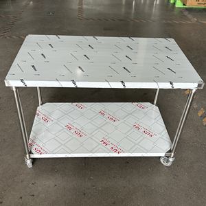 VICTORY KITCHEN Equipement de cuisine commerciale Table de préparation en acier inoxydable Banc en inox pour autres fournitures de restaurant - Product Image 4