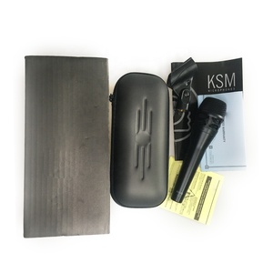 Microfono Dinamico Cardioide KSM8 per Voce KSM8/<span class=keywords><strong>N</strong></span> KSM8/<span class=keywords><strong>B</strong></span> Microfono Cablato Portatile per Karaoke dal Vivo con Custodia Morbida - Product Image 6