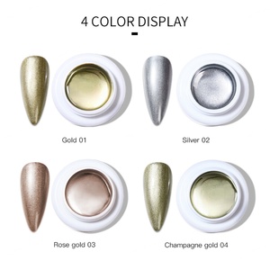 JTING Gel de Peinture Métallique Effet Miroir Or Argent Haute Brillance Qualité Supérieure, Gel de Peinture pour Ongles, Gel Polish, Conception Personnalisée ODM - Product Image 3