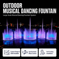 Fuente Musical Danzante: Solución Llave en Mano con Diseño y Construcción Propios, Patentada, CE ROHS, Soporte Premium de por Vida