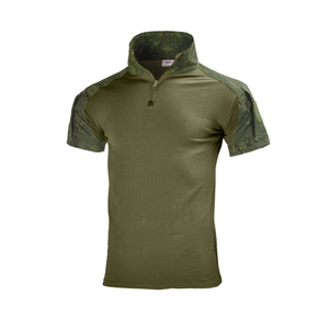HAN WILD Poliéster Nueva Camiseta verde Camiseta táctica transpirable y resistente al desgarro Camiseta de camuflaje - Product Image 1