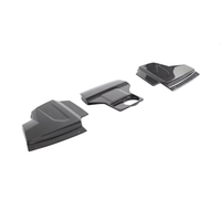 Kit de Painéis Completos em Fibra de Carbono Seca para o Compartimento do Motor, Peças Decorativas de Upgrade para Audi R8 Coupe 2023 em diante