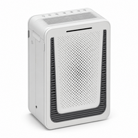 Purificateur d'air portable à double filtre PM2.5, filtre HEPA H13, charbon actif, aromathérapie, affichage de la qualité de l'air, personnalisable