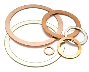 Gasket Vacuum Stainless Steel Flange Gasket Oxygen Free CF Copper O-ring Sealing Ring Gasket