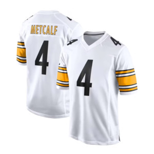 เมืองพิตส์เบิร์กใหม่ ปี 2026 # 90 วัตต์ # 43 โพลามาลู 4 # เมตคาล์ฟ 8 #   เสื้อฟุตบอลคุณภาพเยี่ยมของโรเจอร์ส อเมริกา พร้อมโลโก้ - Product Image 5