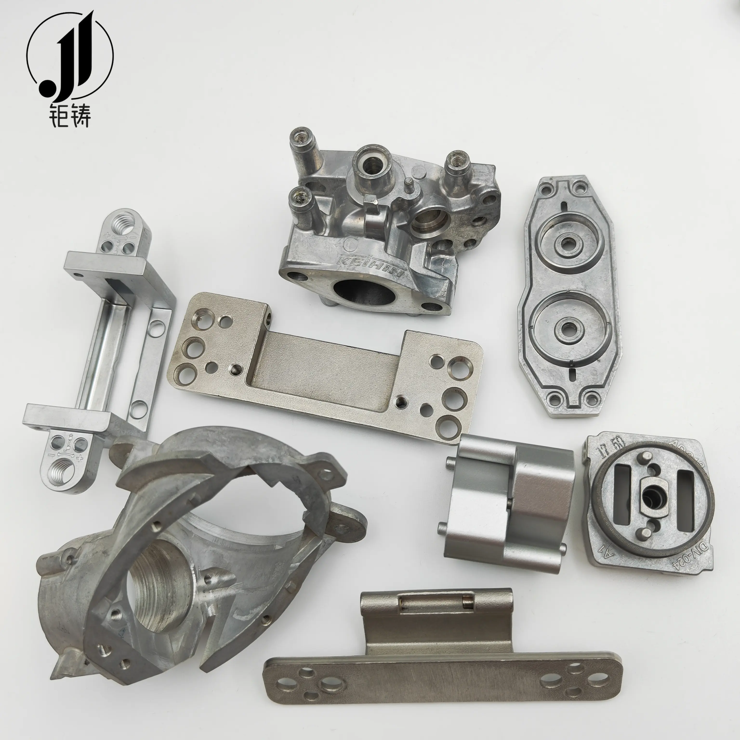 Juzhu Metal Zinc Aluminum Gravity Die Casting Parts Service Supplier Custom Stainless Steel Titanium Investment Casting