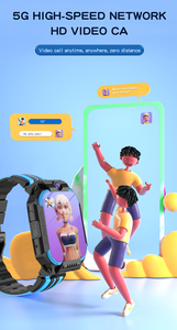 ساعة ذكية للأطفال GS35 بنظام أندرويد عالمي، شاشة 1.83 بوصة عالية الدقة، مكالمات فيديو، كاميرا مزدوجة قابلة للفصل بزاوية 360 درجة، نظام تحديد المواقع العالمي، واي فاي، زر طوارئ - Product Image 6