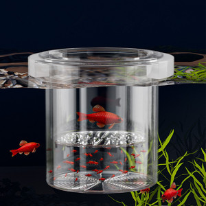 Caja de cría de peces de acuario, caja de cría de aislamiento de peces acrílicos, caja de incubadora para incubar, peces bebés, camarones, pez payaso, Guppy - Product Image 2