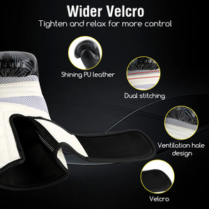 Sarung Tinju Profesional Dewasa Anak-Anak untuk Latihan Sanda Muay Thai Desain Unik 12OZ Sarung Tinju Grants - Product Image 2