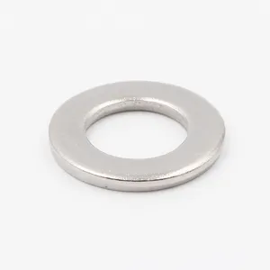 China factory stock DIN9021 SAE USS DIN125A plain flat stainless steel washer