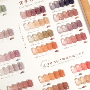 Zrkgel ชุดยาทาเล็บเจลเจลลี่น้ำแข็ง32สีเจลยูวีติดทนนานปราศจาก TPO Hema เจลเรซิ่นยูวีติดฉลากส่วนตัว - Product Image 6