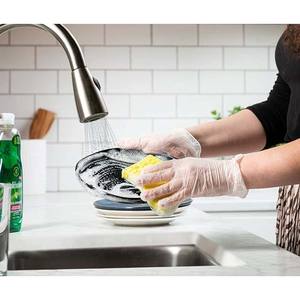 Gants jetables en vinyle, taille S, paquet de 100 pièces - Product Image 3