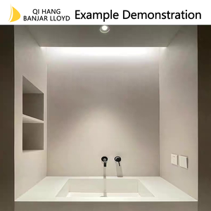 Kit Premium de Microcemento para Paredes y Pisos de Baño, Pintura de Microcemento Impermeable para Interiores, Decoración de Paredes y Pisos con Microcemento - Product Image 6