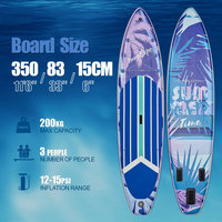INNOEXPO Dropshipping OEM Usine chinoise Planche à pagaie pliable 11' Planche de surf pliable Planche à pagaie pliable