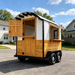 Food Trailer Food Truck <b>With</b> Full Kitchen Fully Equipped Mobile Concession Trailer for Fast Food <b>Coffee</b> BBQ Catering Food Truck - Product Image 1