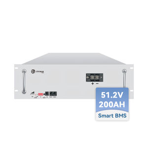ZOOMAR 51.2V 200Ah Batería de Litio LiFePO4 Powerwall 200AH Sistema de Almacenamiento de Energía Solar con Pantalla LCD Monitoreo por Aplicación 3 Años de Garantía Listo para Enviar - Product Image 1