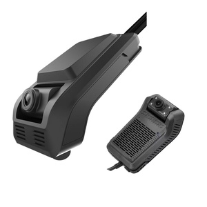 Cámara para Vehículos 4G LTE con GPS Inercial, Función <span class=keywords><strong>ADAS</strong></span> DMS IA, para Vehículos Universales, Cámara de Doble Lente para Autos - Product Image 2