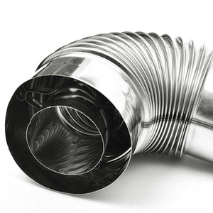 <span class=keywords><strong>Coude</strong></span> chauffe-eau portable, chaudière à gaz, en acier inoxydable, double évent, tuyau de <span class=keywords><strong>cheminée</strong></span> - Product Image 1