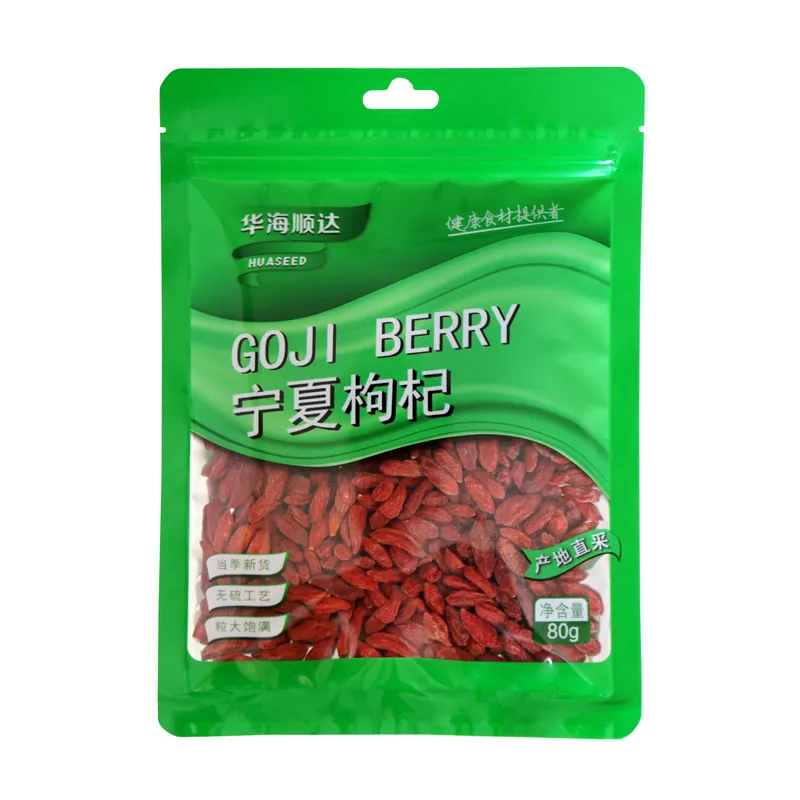 Hot Selling Hoge Kwaliteit Biologische Goji Bessen Gedroogde Chinese Rode Wolfberry Goji Bessen