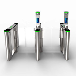 ระบบควบคุมการเข้าถึงแบบหมุนความเร็วสูงประตูสวิงอัตโนมัติประตูหมุนแบบหมุนพร้อมระบบจดจำใบหน้า - Product Image 1