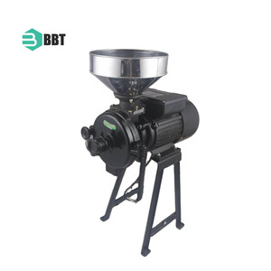 Stainless Steel Motor New Dry Wet Corn Grinder Wheat Rice Soybean Pulp Grain Powder <strong>Flour</strong> <strong>Mill</strong> Competitive Price 3000W 50kg/h - Product Image 6