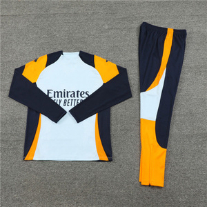 Traje de entrenamiento de fútbol de manga larga con media cremallera para hombre, camiseta de invierno y otoño - Product Image 2