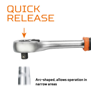 WOKIN 155146 46 قطعة 1/4in اليد أداة وجع مجموعة مقابس - Product Image 3