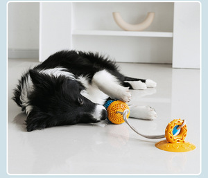 Juguete de succión para la dentición de perros, resistente a mordeduras, con rompecabezas de tira y afloja y almacenamiento de comida - Product Image 5