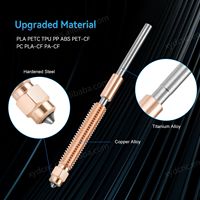 Creality K2 Plus suku cadang 3D Printer aksesoris keramik blok pemanas Hotend Kit untuk Creality K2 Plus