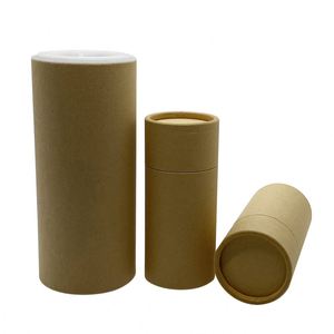 Custom Cylinder Food Grade Shaker Paper <b>Tube</b> <b>Cardboard</b> Salt Shaker <b>Tube</b> with Lid Salt Canister - Product Image 1