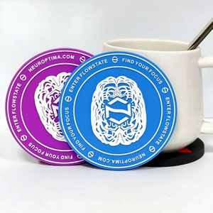 Sous-verre en <span class=keywords><strong>PVC</strong></span> souple de style japonais, design moderne et simple, avec <span class=keywords><strong>isolation</strong></span> thermique pour tasses et mugs - Product Image 4