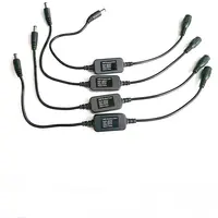Step-up Converter Cable, Black, DC 5V to 12V, 50 cm
